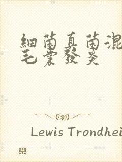 细菌真菌混合性毛囊发炎