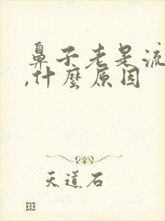 鼻子老是流鼻血,什么原因