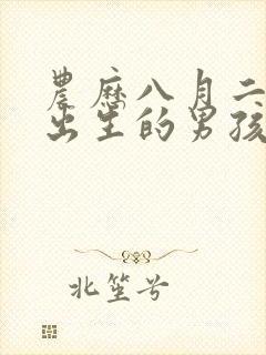 农历八月二十八出生的男孩命运