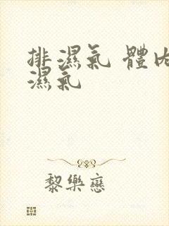 排湿气 体内除湿气