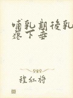 哺乳期后乳房干瘪下垂