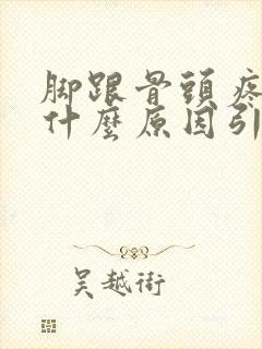 脚跟骨头疼痛是什么原因引起