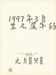 1997年3月生人属牛的女生命运