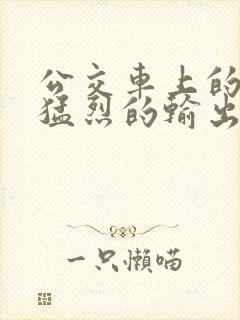 公交车上的诗请猛烈的输出阅读