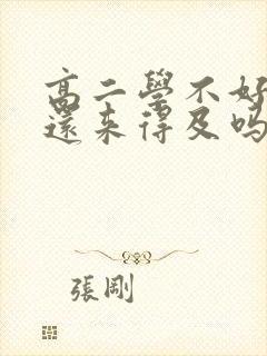 高二学不好高三还来得及吗封面