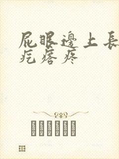 屁眼边上长了个疙瘩疼