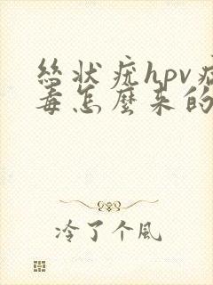 丝状疣hpv病毒怎么来的封面