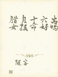 腊月十六出生的女孩命好吗