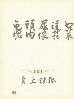 龟头尿道口长一块肉像花菜封面