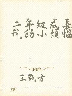 二年级成长手册我的小烦恼