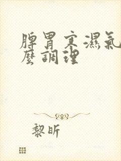 脾胃寒湿气重怎么调理封面