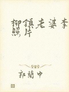 柳镇老婆李惠善照片