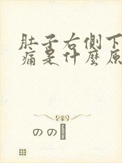 肚子右侧下方疼痛是什么原因