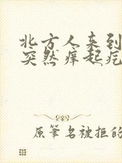 北方人来到南方突然痒起疙瘩应该怎么办封面