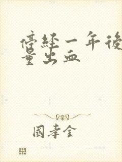 停经一年后又少量出血封面