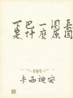 下巴一圈长痘痘是什么原因