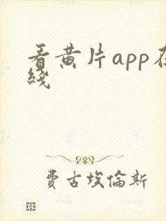 看黄片app在线封面