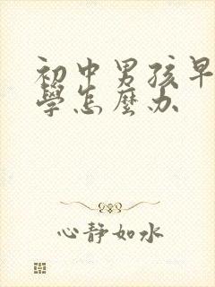 初中男孩早恋厌学怎么办封面