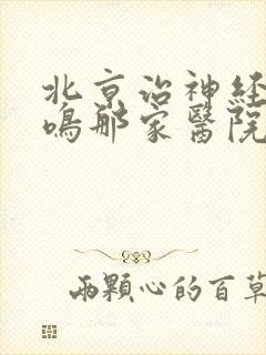 北京治神经性耳鸣那家医院好