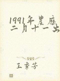 1991年农历二月十一出生算命封面
