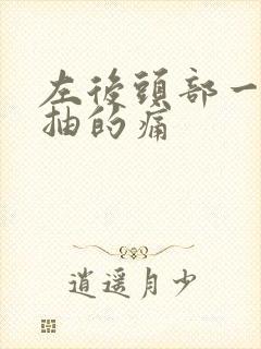 左后头部一抽一抽的痛封面