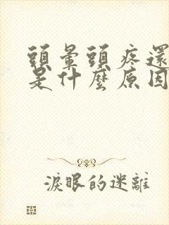 头晕头疼还想吐是什么原因