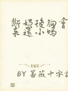 断奶后胸会比原来还小吗