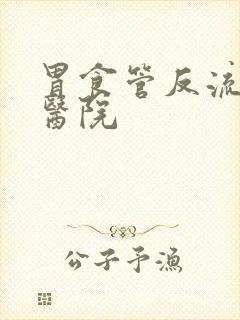 胃食管反流最好医院封面