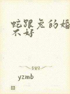 蛇跟兔的婚配好不好