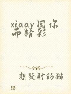 xiaav因你而精彩