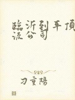 临沂到平顶山物流公司