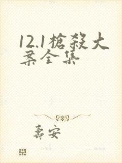 12.1枪杀大案全集封面