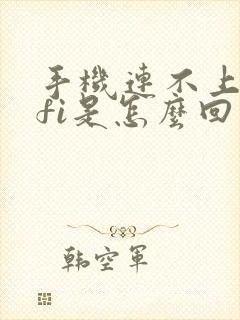 手机连不上wifi是怎么回事啊