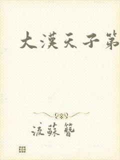 大汉天子第一部