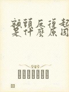 额头反复起痘痘是什么原因