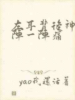 左耳背后神经一阵一阵痛封面