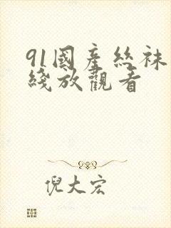 91国产丝袜在线放观看