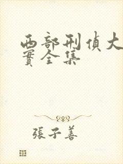 西部刑侦大案纪实全集封面