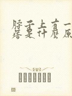 脖子上有一个疙瘩是什么原因