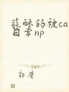 苏酥的被cao日常np封面