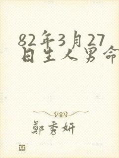 82年3月27日生人男命运封面