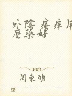 外阴 瘙痒用什么药好