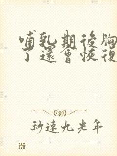 哺乳期后胸变小了还会恢复吗