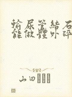 输尿管结石下段能做体外碎石吗