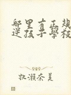 哪里有正规的叛逆孩子学校那个学校最好