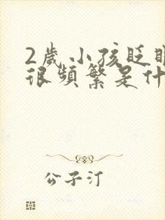 2岁小孩眨眼睛很频繁是什么原因