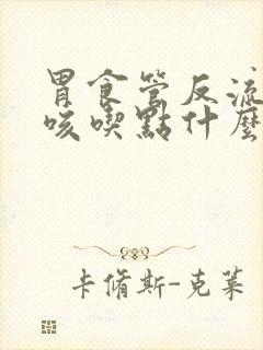 胃食管反流的干咳吃点什么药