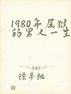 1980年属猴的男人一生命运