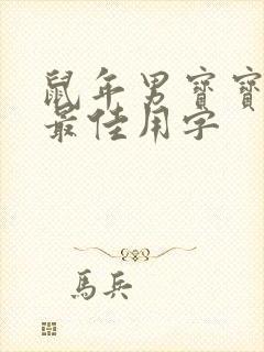 鼠年男宝宝取名最佳用字