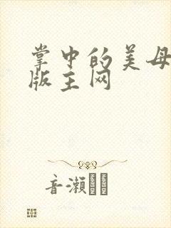 掌中的美母第一版主网